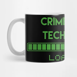 Crime Scene Technician Loading Mug